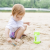 GREEN SPROUTS Sip &amp; Straw Cup Glas-Trinklernbecher mit Mundstück und Strohhalm 6 Monate+