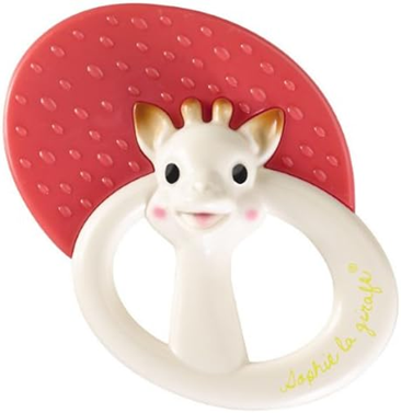 VULLI Sophie die Giraffe Silikon-Beißring mit Rassel, massierend, ab 3 Monaten