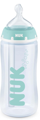 NUK First Choice+ Flasche 300 ml Sauger M mittlerer Durchfluss Temperaturanzeige