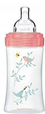 DODIE Flasche 270 ml Sauger 2 mittlerer Durchfluss 0-6 M EICHHÖRNCHEN