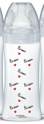 DODIE Flasche 330 ml Sauger 3 schneller Durchfluss 6 m+