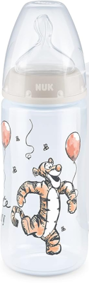 NUK First Choice+ Tiger Flasche 300 ml 6-18 Monate Sauger M