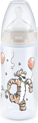 NUK First Choice+ Tiger Flasche 300 ml 6-18 Monate Sauger M