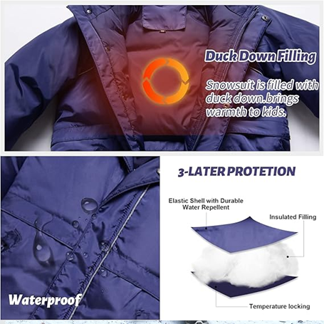 MINIZONE Winteroverall 110-120 - OHNE FELL
