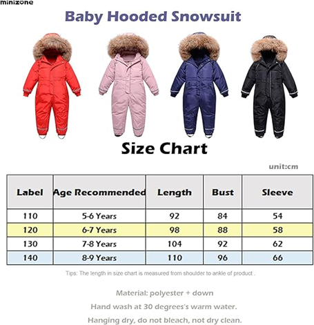 MINIZONE Winteroverall 110-120 - OHNE FELL