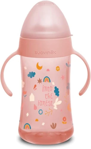 SUAVINEX Second Flasche mit weichem Trinkaufsatz 270 ml 4 m+