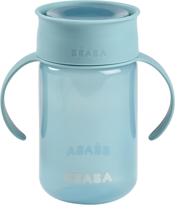 BEABA Trainingsbecher 360° auslaufsicher 340 ml 12 Monate+