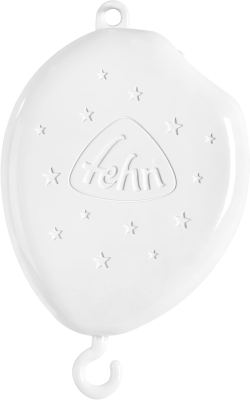 FEHN Nachtlicht mit Drehmechanismus für das Karussell am Babybett + 128 MB Karte