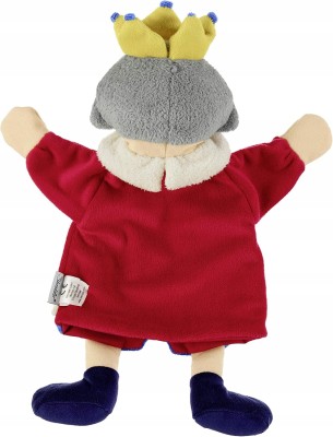 STERNTALER Plüsch-Handpuppe zum Rollenspiel KÖNIG 32 cm