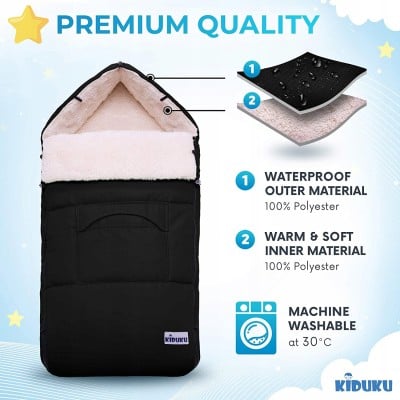 AMO NENES universeller Fußsack für Kinderwagen