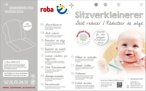 ROBA Sitzverkleinerer für Hochstuhl
