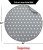 REIGNDROP Schutzmatte Folie Unterlage 136x136 3-lagig