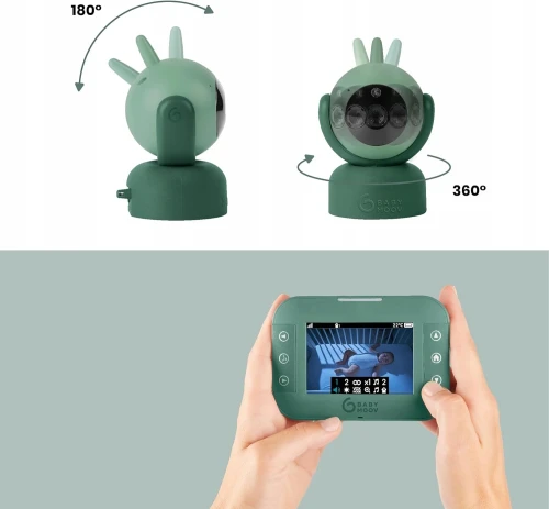 BABYMOOV Yoo Master ferngesteuertes Babyphone 3,5"