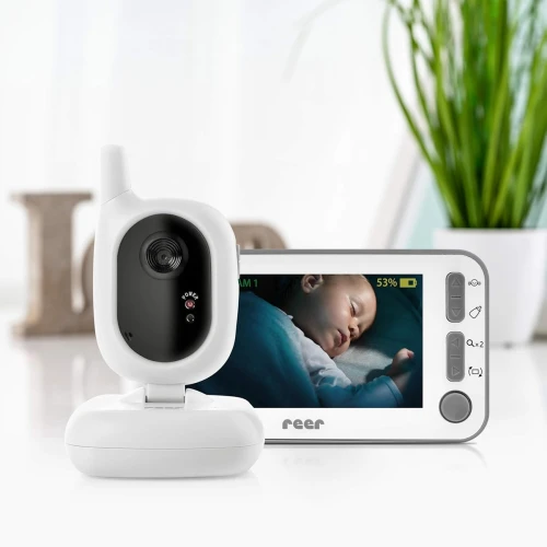 REER BabyCam L digitale Video-Babyphone 4,3" TFT FHSS