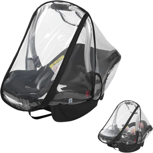 UNIVERSELLE REGENSCHUTZFOLIE für Babyschale Gruppe 0