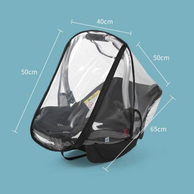 UNIVERSELLE REGENSCHUTZFOLIE für Babyschale Gruppe 0