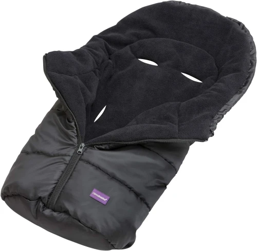 CLEVAMAMA Winter-Fußsack für Autositz 0+