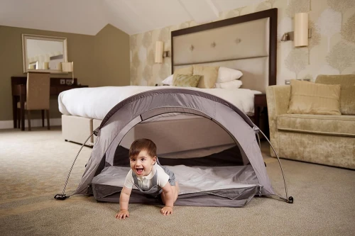 LITTLELIFE Arc2 Reisebett mit Matratze kompakt im Rucksack