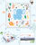 FUNSLAND Spielmatte für Babys mit Wachstumsskala 127x127cm