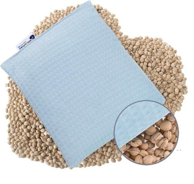 MEDI PARTNERS Baumwoll-Wärmflasche mit Kirschkernen 20 x 25 cm