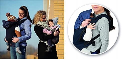 MOMI COLLETE ergonomische Babytrage ab 3 Monaten bis 20kg