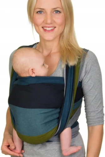 HOPPEDIZ gewebtes Tragetuch für Babys 3,7x0,7