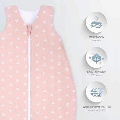 JULIUS ZOLLNER Ganzjahresschlafsack 2,5TOG Gr.74
