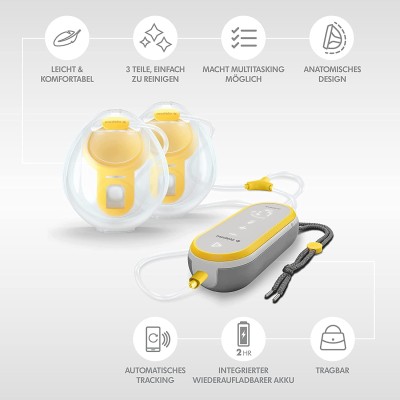 MEDELA Freestyle Flex doppelte Hands-free Milchpumpe