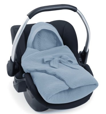 HAUCK SNUGGLE SO COSY Einschlagdecke für Autositz Kinderwagen 75x75