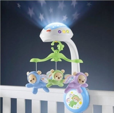 FISHER PRICE Karussell Projektor + Fernbedienung