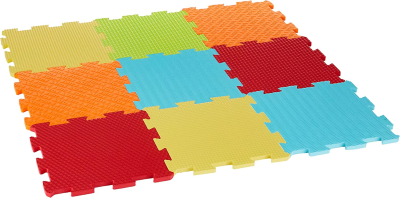 LUDI faltbare Puzzle SENSORY Matte 90x90