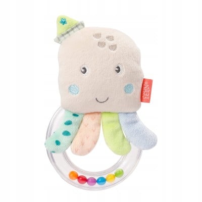 FEHN Meerestiere Rassel Oktopus 15cm 0+