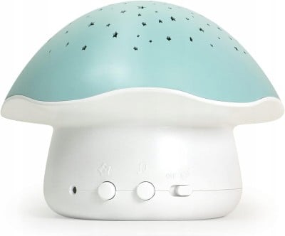 PABOBO Mushroom Sternenprojektor mit Melodien und Weinen Sensor GRZYBEK