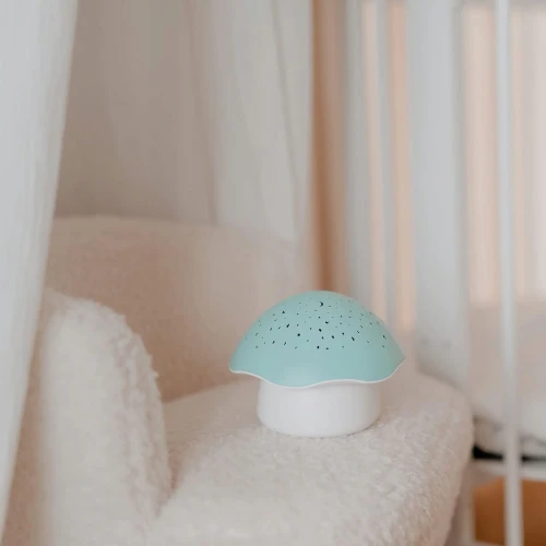 PABOBO Mushroom Sternenprojektor mit Melodien und Weinen Sensor GRZYBEK