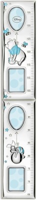 VALENTI Disney Winnie Puuh Silber und Holz Messlatte 140 cm