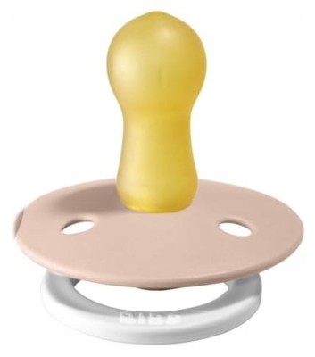BIBS COLOUR GLOW Schnuller 2er Pack Kautschuk 0-6 msc