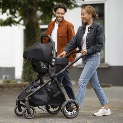 MAXI-COSI Adapter Kinderwagen ADORRA LEONA OXFORD LILA NOVA Sitz PEBBLE CORAL