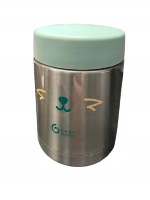 BABYMOOV Eat's Isy THERMOS SPEISEBEHÄLTER aus Edelstahl 350 ml