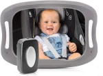 REER Spiegel zur Beobachtung des Babys LAMPE + FERNBEDIENUNG