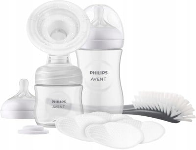 PHILIPS AVENT Natural SCF430/60 Handmilchpumpe +Zubehör