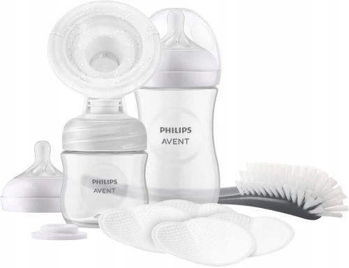 PHILIPS AVENT Natural SCF430/60 Handmilchpumpe +Zubehör