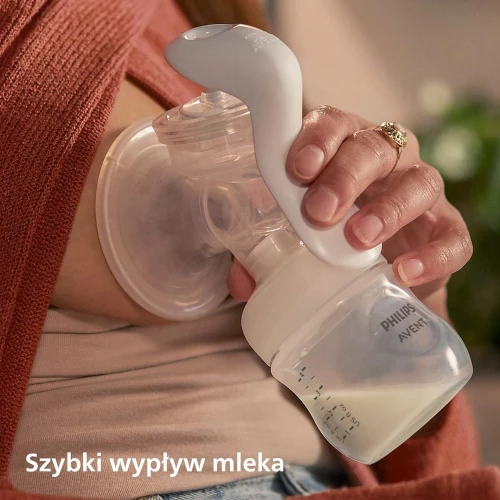 PHILIPS AVENT Natural SCF430/60 Handmilchpumpe +Zubehör