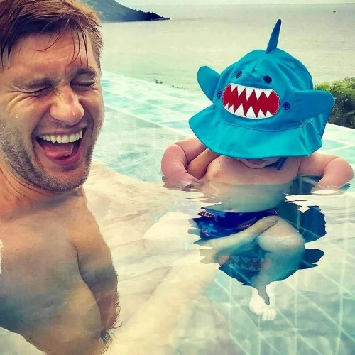 ZOOCCHINI Schwimmwindel und Hut 3-6 Monate