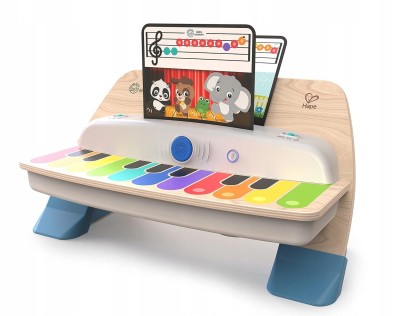 HAPE BABY EINSTEIN Holz Klavier Touch mit 5 Musikkarten
