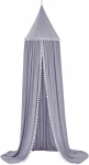 Baldachin für Gestell mit Pompons 240 cm