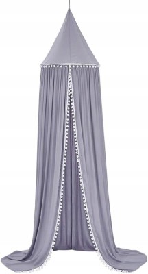 Baldachin für Gestell mit Pompons 240cm